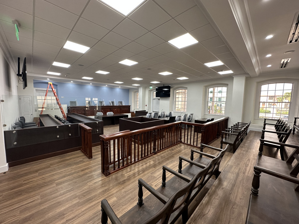 Renovated court space Old Supreme Court Complex