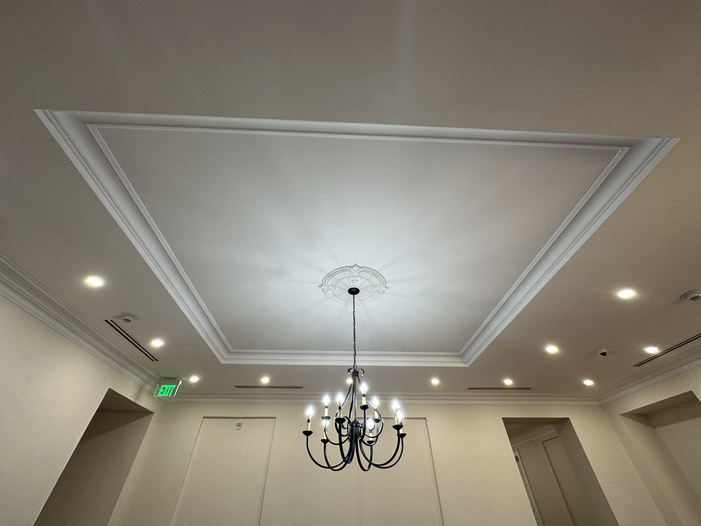 Renovated ceiling at the Old Supreme Court Complex