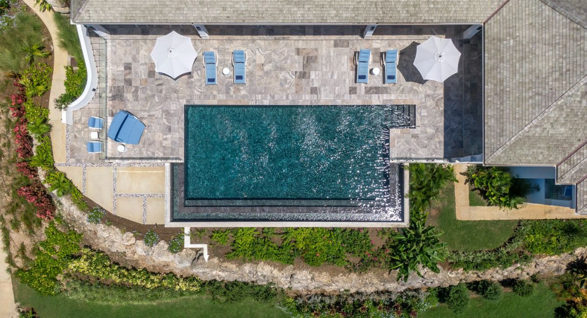Luxury pools in Barbados