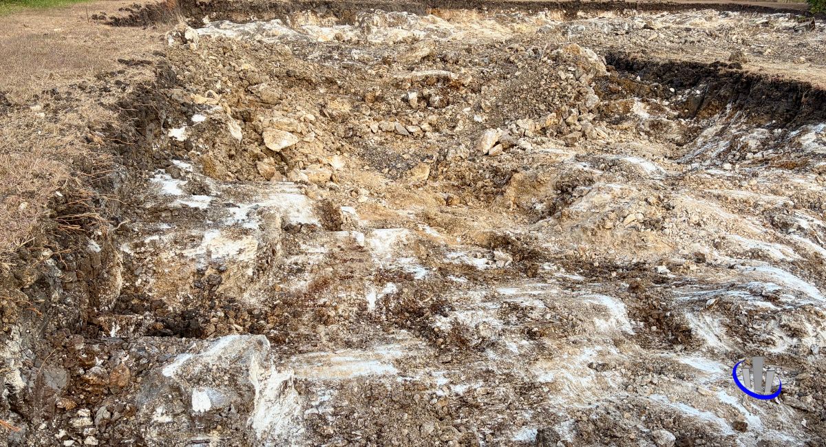 Stages of construction in Barbados Ground Works